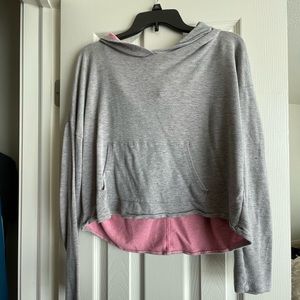 Crop top hoodie